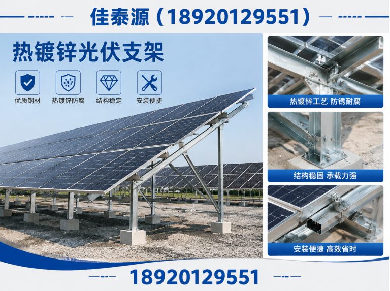 蓟州区光伏支架展示图